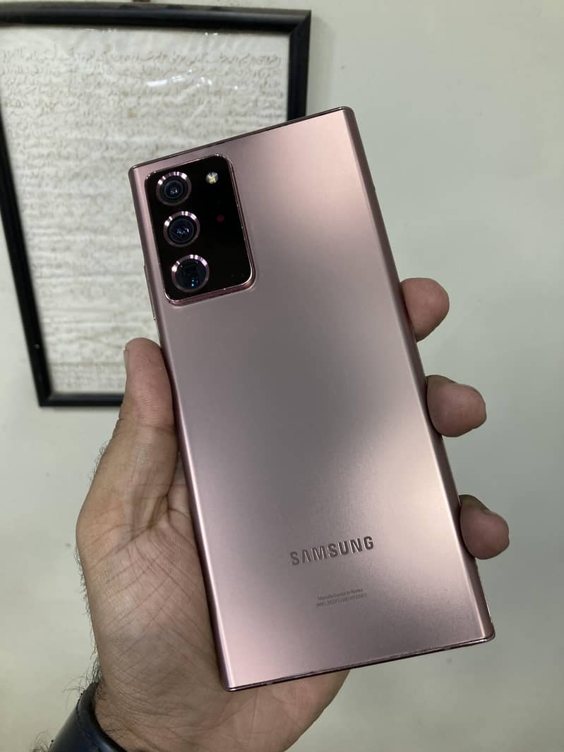 Samsung Note20 ultra 5G 12/128 pta approved