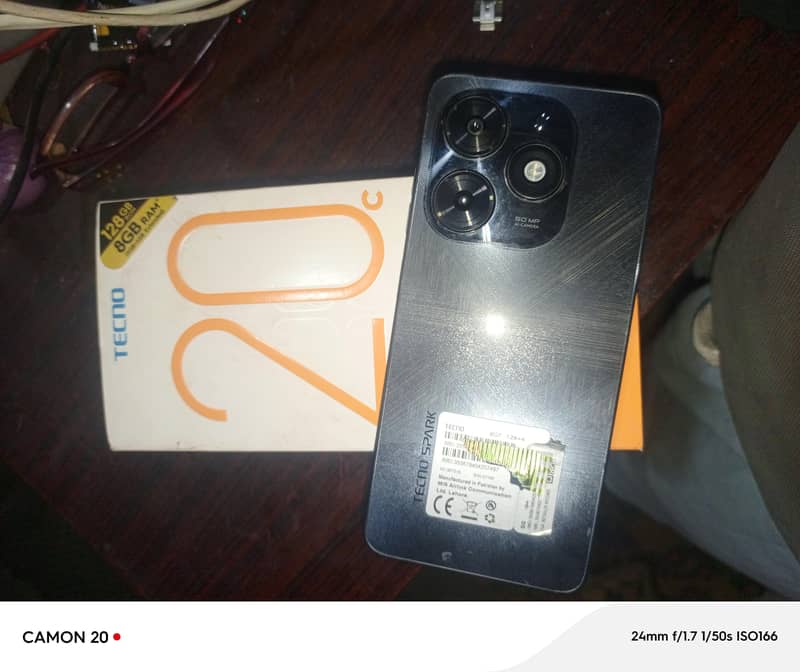 Tecno spark 20c new condition final 20k and exchange with I phone