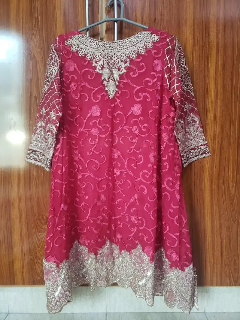 Semi Formal 2pc stitched (frock)