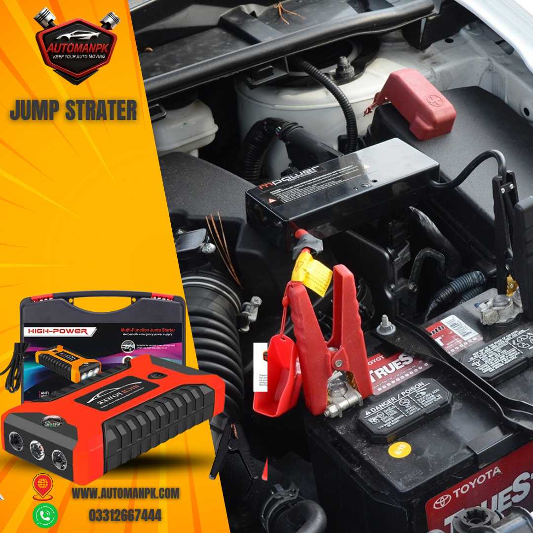 High Power 28000mAh Car Jump Starter | AutoManPK