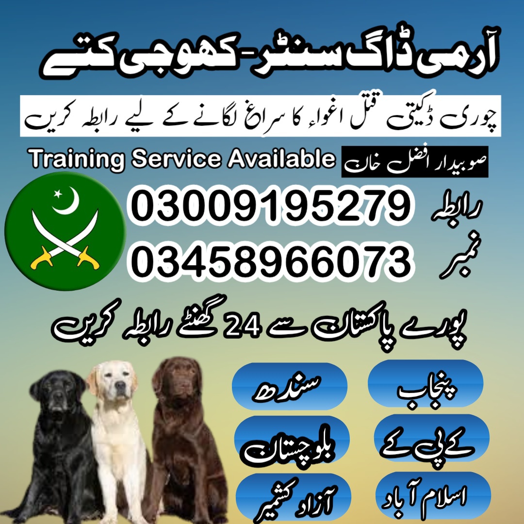 Army dog center 03458966073