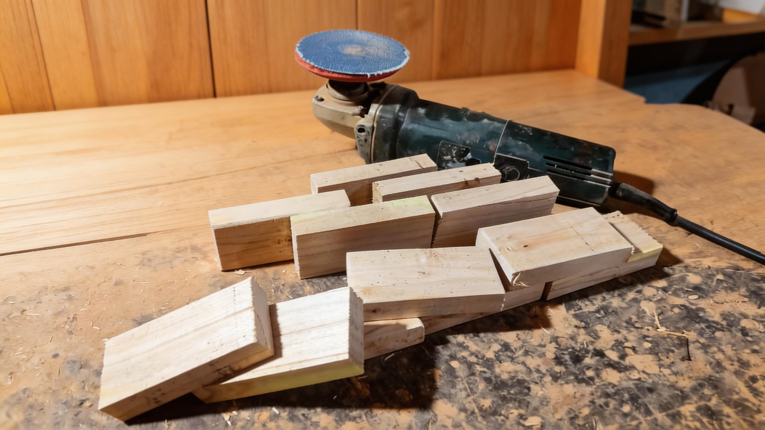 Multipurpose Wooden Blocks Set – Natural Wood Craft Pieces for DIY Projects, Home Use