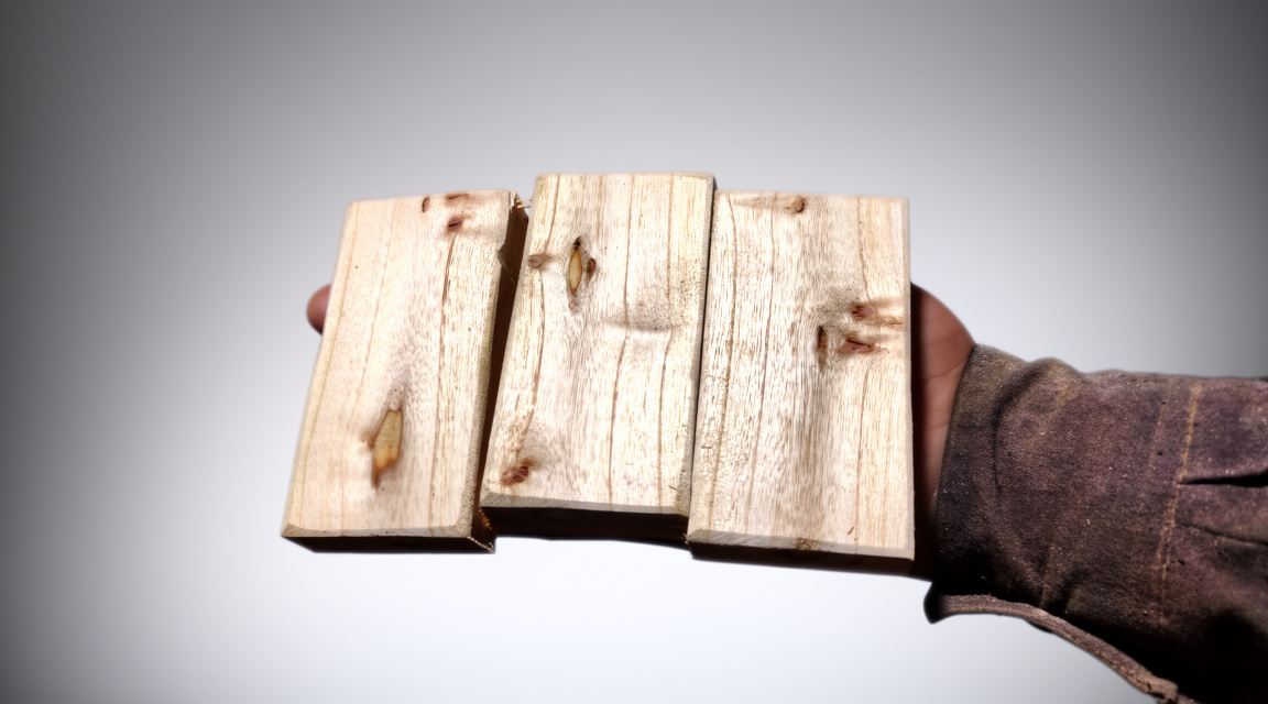 Multipurpose Wooden Blocks Set – Natural Wood Craft Pieces for DIY Projects, Home Use